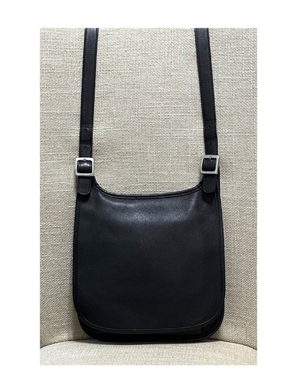 Coach Vintage Hippie Crossbody Saddle Bag 9135